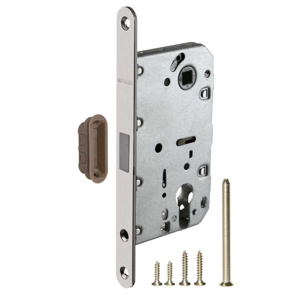 Корпус Fuaro (Фуаро) врезного замка MAGNM85C-50 (M85C-50) SN мат.никель 