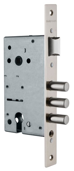 Корпус Guardian (Гардиан) врезного замка с защёлкой ЗВ 12.11 /123:34/ Корпус Guardian (Гардиан) врезного замка с защёлкой ЗВ 12.11 /123:34/