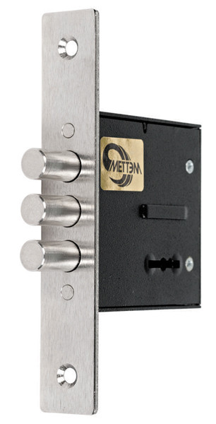 Замок Mettem (Меттэм) врезной сувальдный ЗВ8 852.0.0, 5 кл. Замок Mettem (Меттэм) врезной сувальдный ЗВ8 852.0.0, 5 кл.