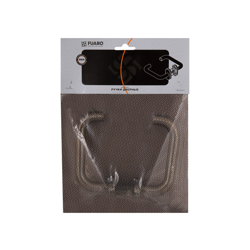 Ручка Fuaro (Фуаро) раздельная R.DSS304-0203P/19 (квадрат 8х110 мм) INOX 304 (овальное основание) 