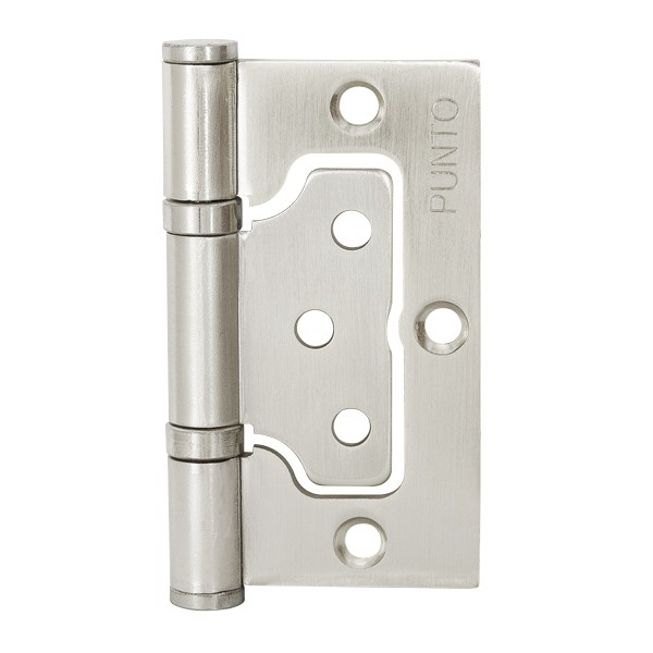 Петля Punto (Пунто) универсальная без врезки IN3200W PN (200-2B 75x2,5) мат. никель 