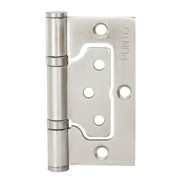Петля Punto (Пунто) универсальная без врезки IN3200W PN (200-2B 75x2,5) мат. никель 