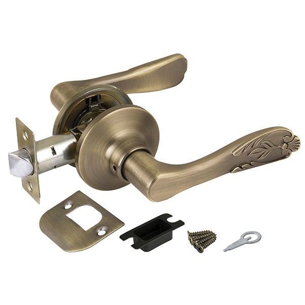 Ручка Punto (Пунто) защелка DK633 MAB-PS (6033 MAB-P) (без фик.) мат.бронза 