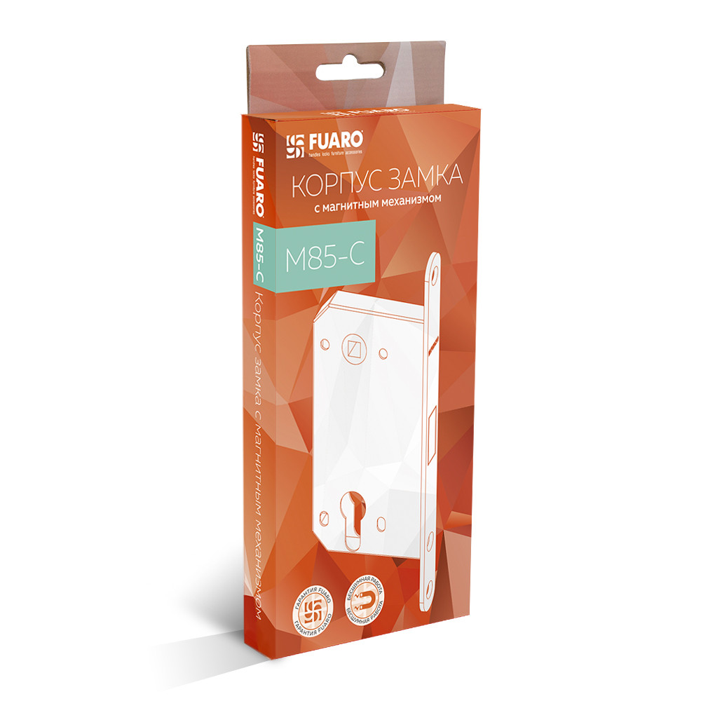 Корпус Fuaro (Фуаро) врезного замка MAGNM85C-50 (M85C-50) GR графит 