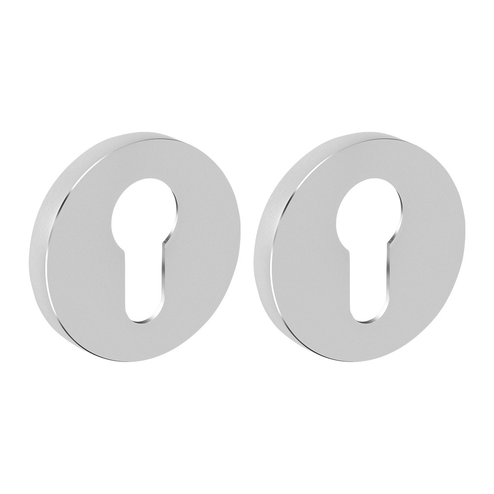 Накладка Fuaro (Фуаро) на цилиндр ET.R.SLR52 CP-8 хром 