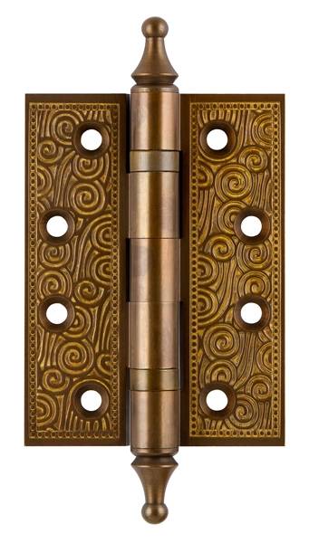 Петля Armadillo (Армадилло) универсальная Castillo CL 500-A4 102x76x3,5 BB-17 Коричневая бронза 