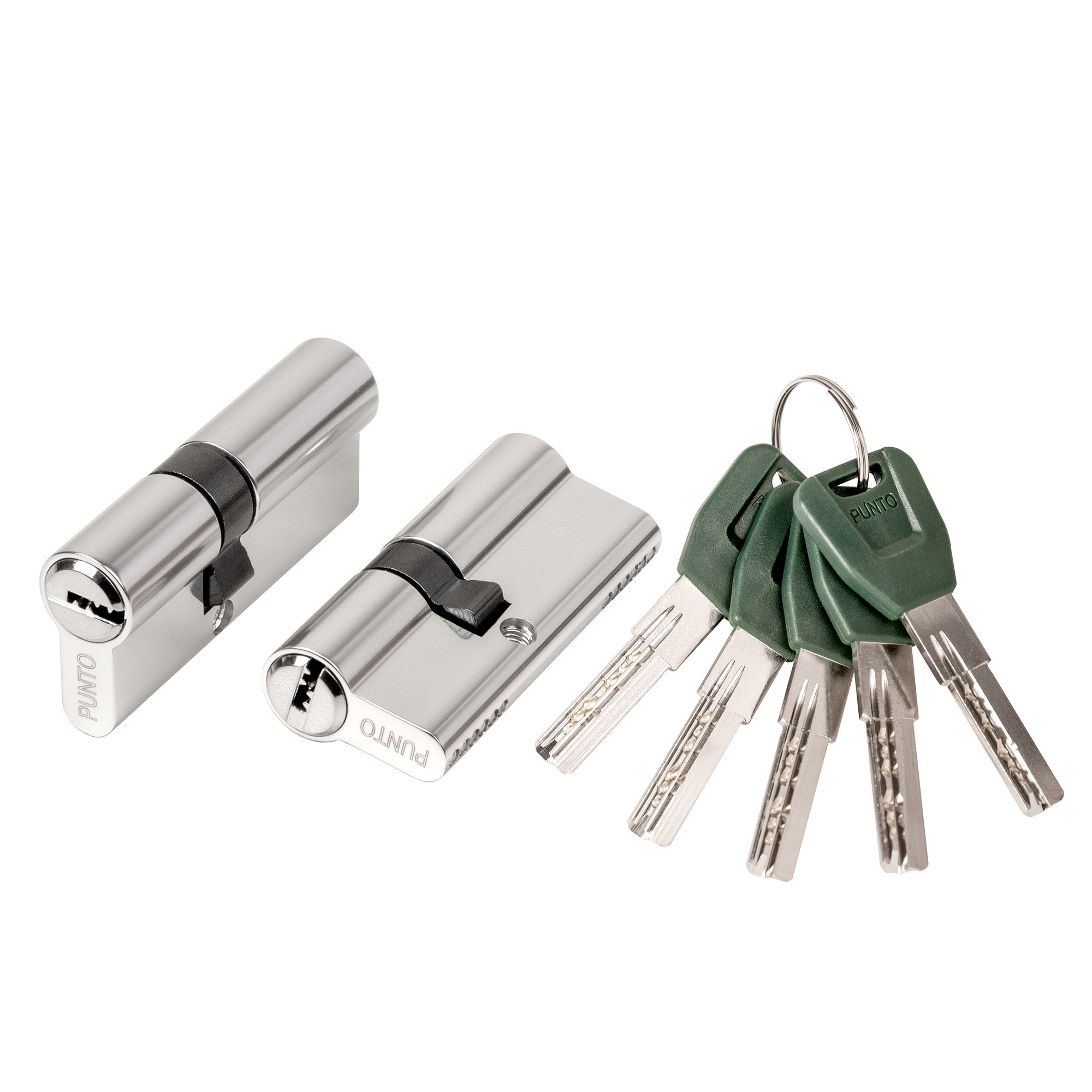 Цилиндровый Punto (Пунто) механизм (A200/100) A2000Key100(40+10+50) SN никель Цилиндровый Punto (Пунто) механизм (A200/100) A2000Key100(40+10+50) SN никель