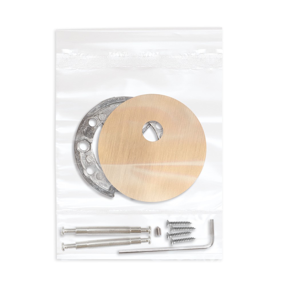 Накладка Fuaro (Фуаро) на шток цилиндра ESC.O.RLR/R.486 SSG-39 сатинированное золото (1шт.) 