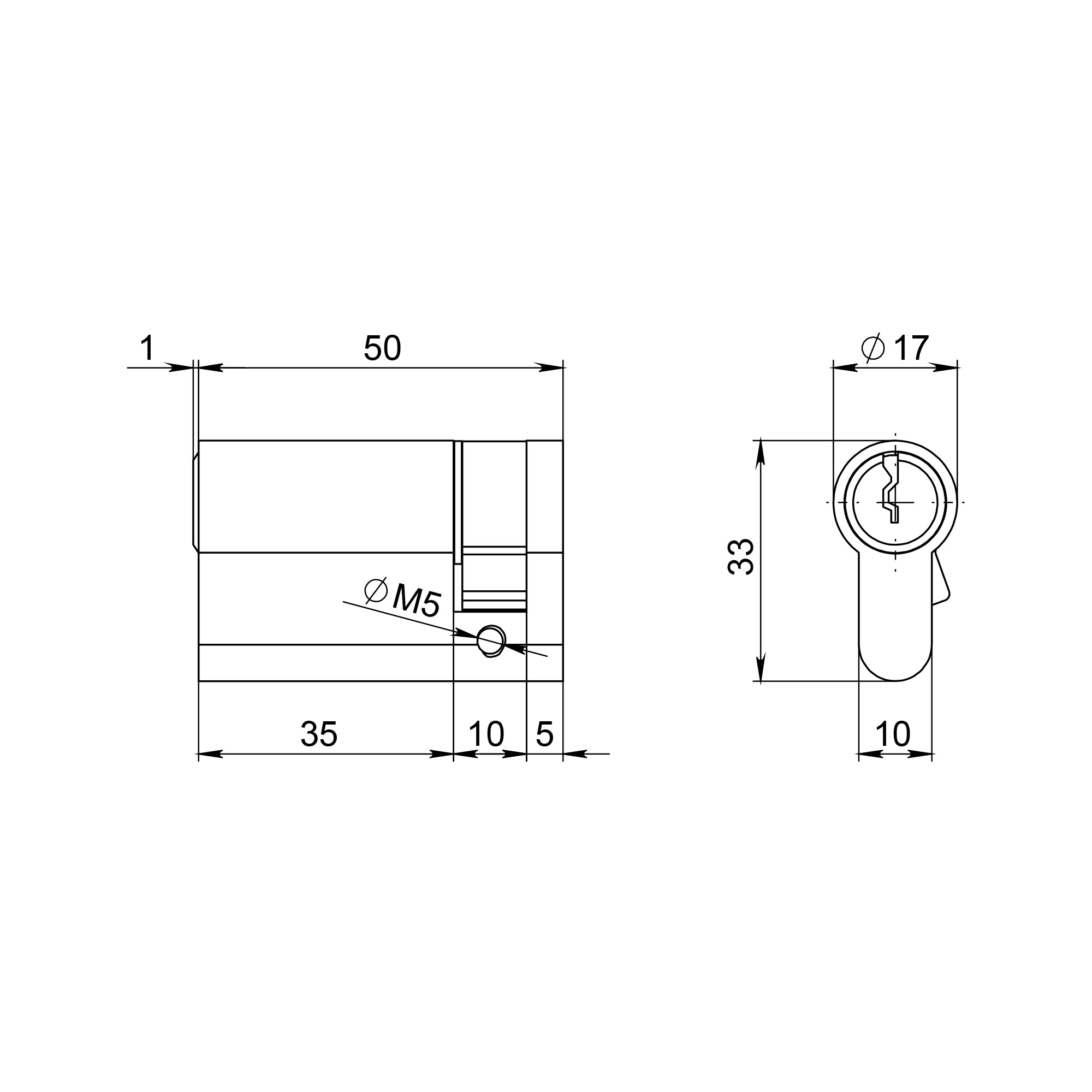 Цилиндровый Fuaro (Фуаро) механизм (100 ZA/50) 1000ZAKey50(5+10+35) CP хром 5Key Цилиндровый Fuaro (Фуаро) механизм (100 ZA/50) 1000ZAKey50(5+10+35) CP хром 5Key