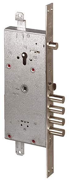 Замок Cisa (Чиза) врезной двухсистемный NEW CAMBIO FACILE 57.986.48 (тех. упаковка), ключ 64 мм 