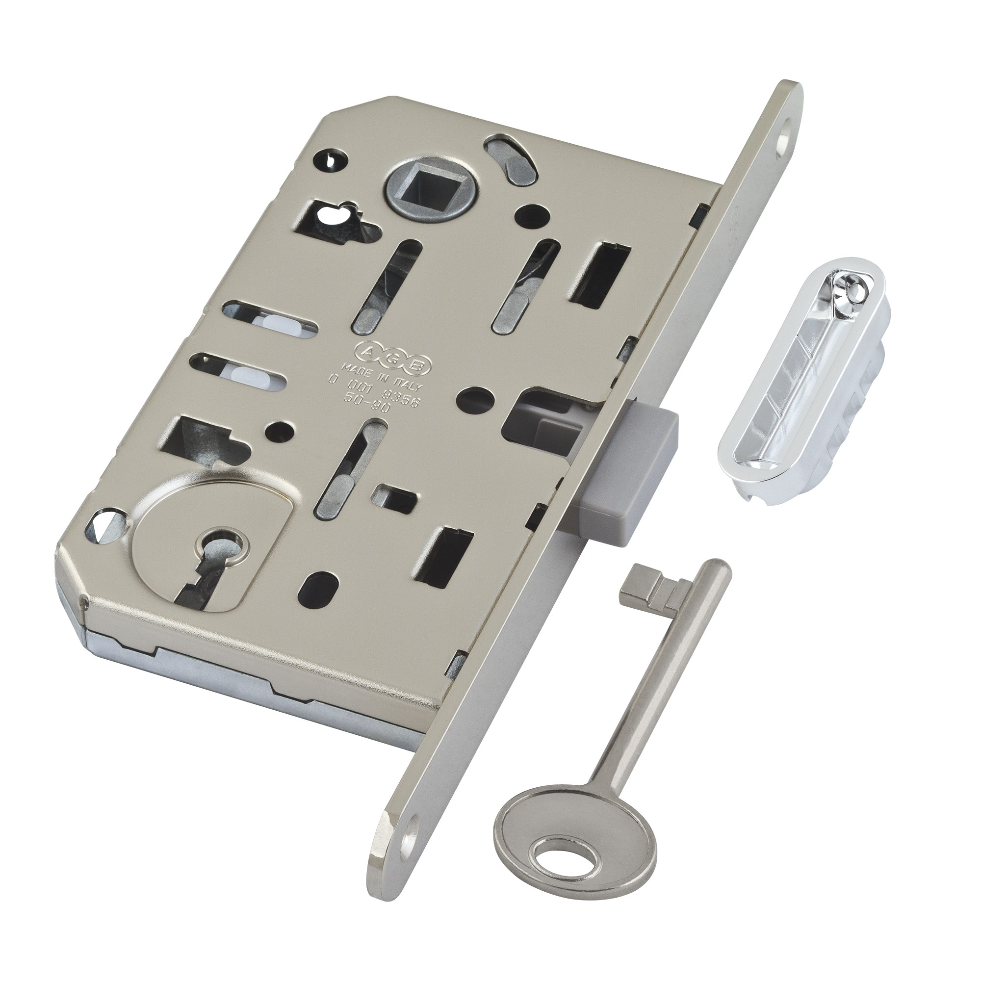 B06101.50.06.640 AGB (АГБ) Корпус врезного замка под кл. (никель) MEDIANA POLARIS с отв. планкой (скин) B06101.50.06.640 AGB (АГБ) Корпус врезного замка под кл. (никель) MEDIANA POLARIS с отв. планкой (скин)