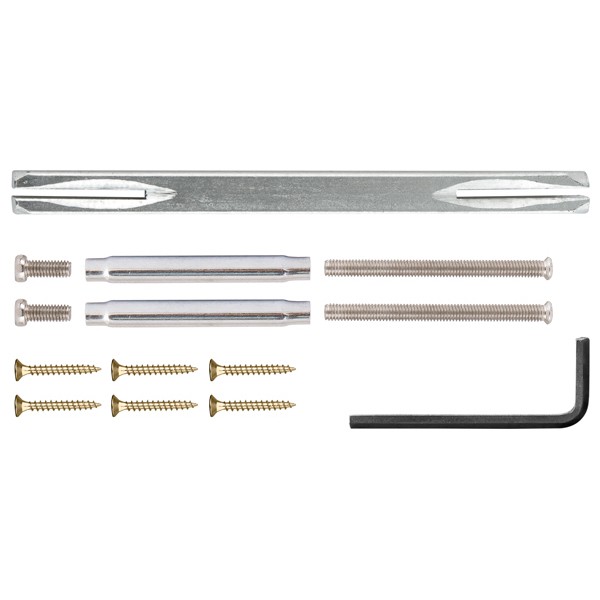 Ручка Punto (Пунто) раздельная R.TL54.LOGICA (LOGICA TL) 140mm SN/CP-3 матовый никель/хром Ручка Punto (Пунто) раздельная R.TL54.LOGICA (LOGICA TL) 140mm SN/CP-3 матовый никель/хром