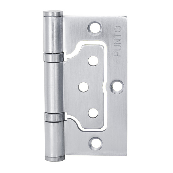 Петля Punto (Пунто) универсальная без врезки IN3200W SC (200-2B 75x2,5) мат. хром 