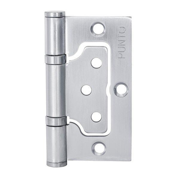 Петля Punto (Пунто) универсальная без врезки IN3200W SC (200-2B 75x2,5) мат. хром 