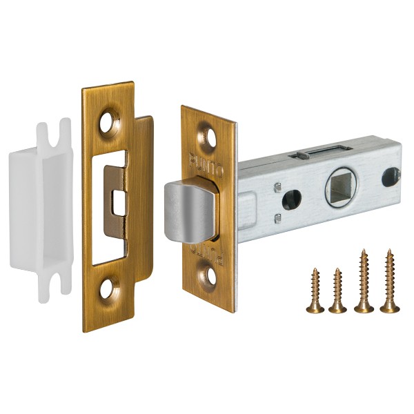 Защелка Punto (Пунто) врезная METL45-8 ( L45-8) CFB кофе глянец 