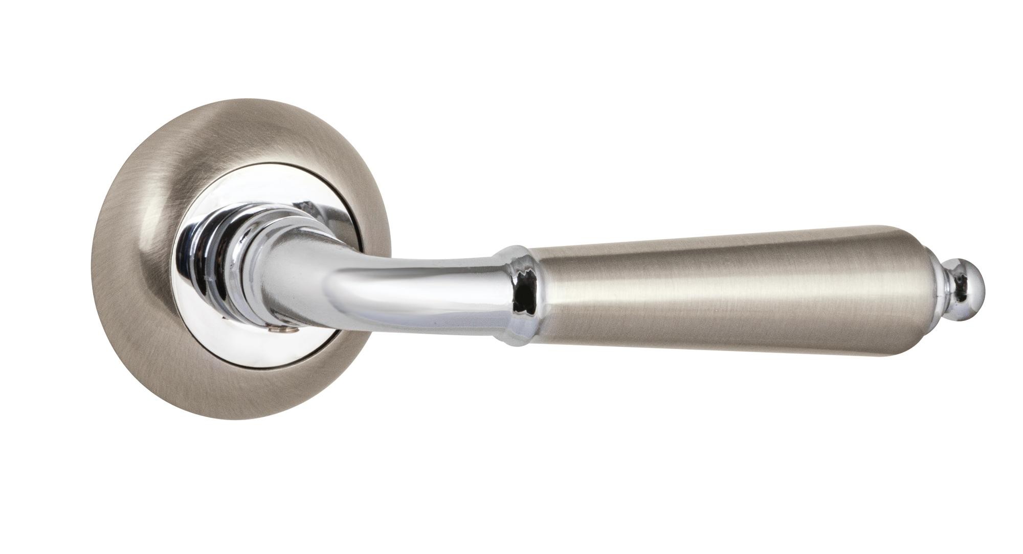 Ручка Punto (Пунто) раздельная R.TL54.LIBRETTO SN/CP-3 матовый никель/хром 