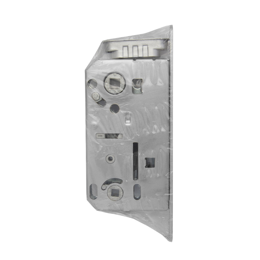 Замок Bonaiti (Бонаити) межкомнатный магнитный под WC B-FORTY N62 с отв. пл. F45 (матовый хром), планка 190 мм 