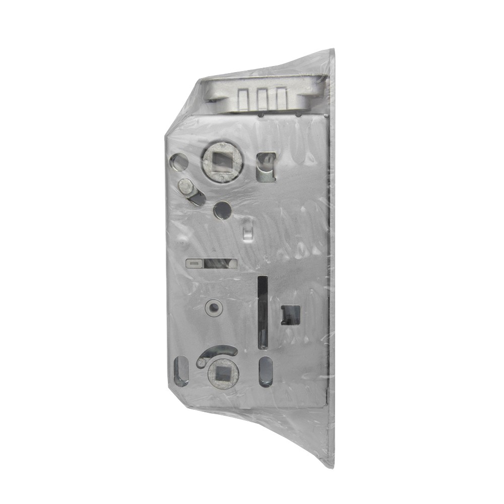 Замок Bonaiti (Бонаити) межкомнатный магнитный под WC B-FORTY N62 с отв. пл. F45 (матовый хром), планка 190 мм 