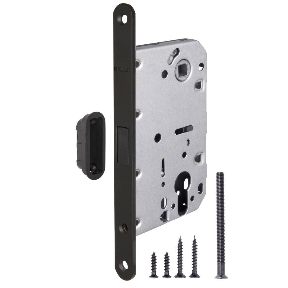 Корпус Fuaro (Фуаро) врезного замка MAGNM85C-50 (M85C-50) BL черный 
