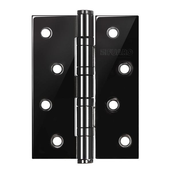 Петля Fuaro (Фуаро) универсальная IN4400U-BL BN (4BB/BL 100x75x2,5) черный глянец БЛИСТЕР 
