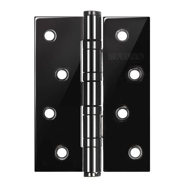 Петля Fuaro (Фуаро) универсальная IN4400U-BL BN (4BB/BL 100x75x2,5) черный глянец БЛИСТЕР 