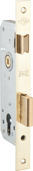 Корпус Kale kilit (Кале килит) врезного замка с защёлкой 152/R (35 mm) w/b (латунь) 