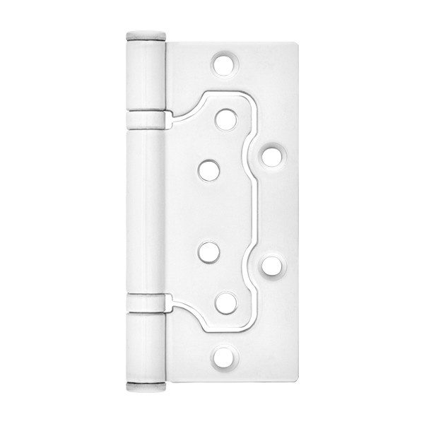 Петля veles (ВЕЛЕС) без врезки (Петля бабочка ПБ) белая ПОДВЕС 