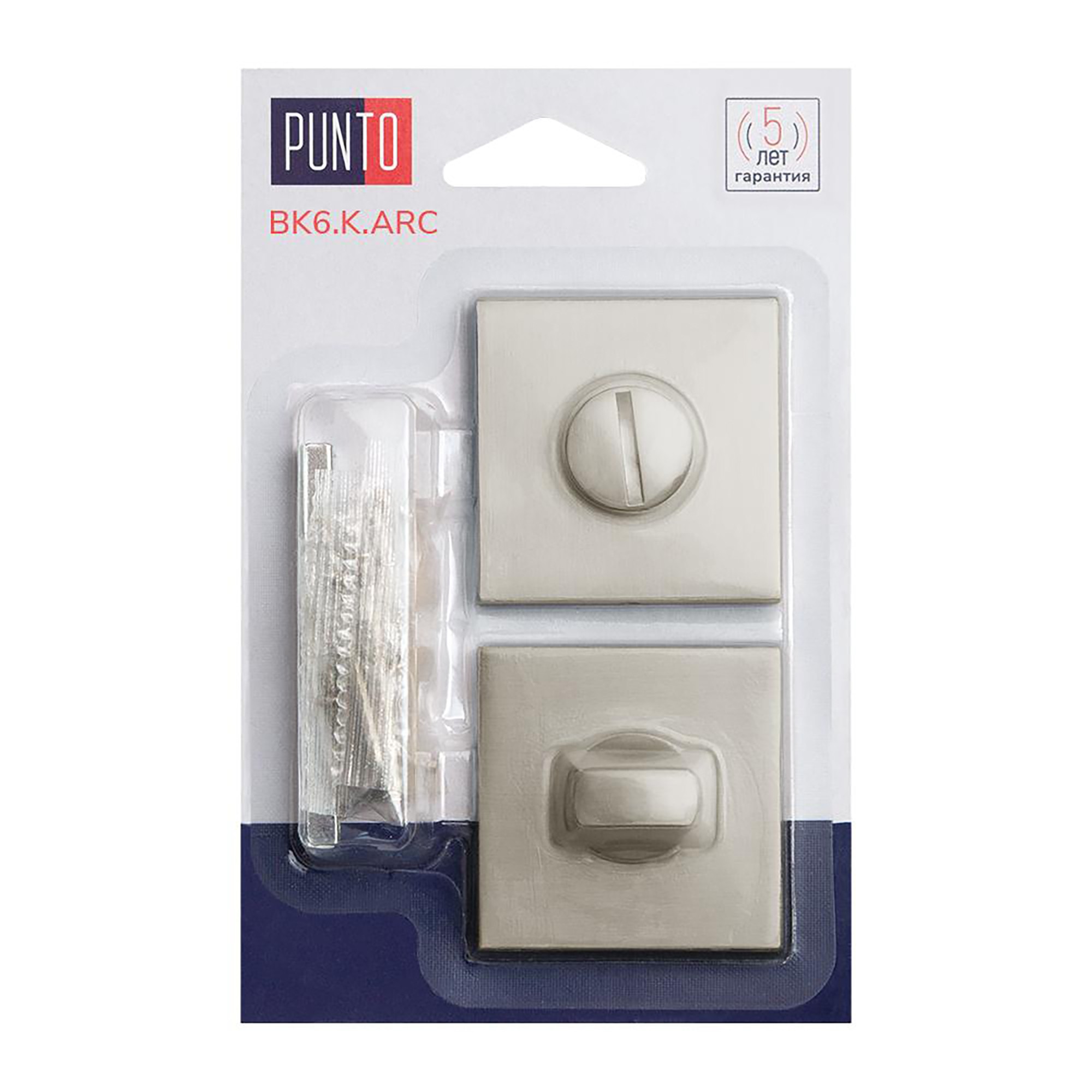 Ручка Punto (Пунто) поворотная BK6.K.ARC.Q52 (BK6 ARC) SN-3 мат.никель Ручка Punto (Пунто) поворотная BK6.K.ARC.Q52 (BK6 ARC) SN-3 мат.никель