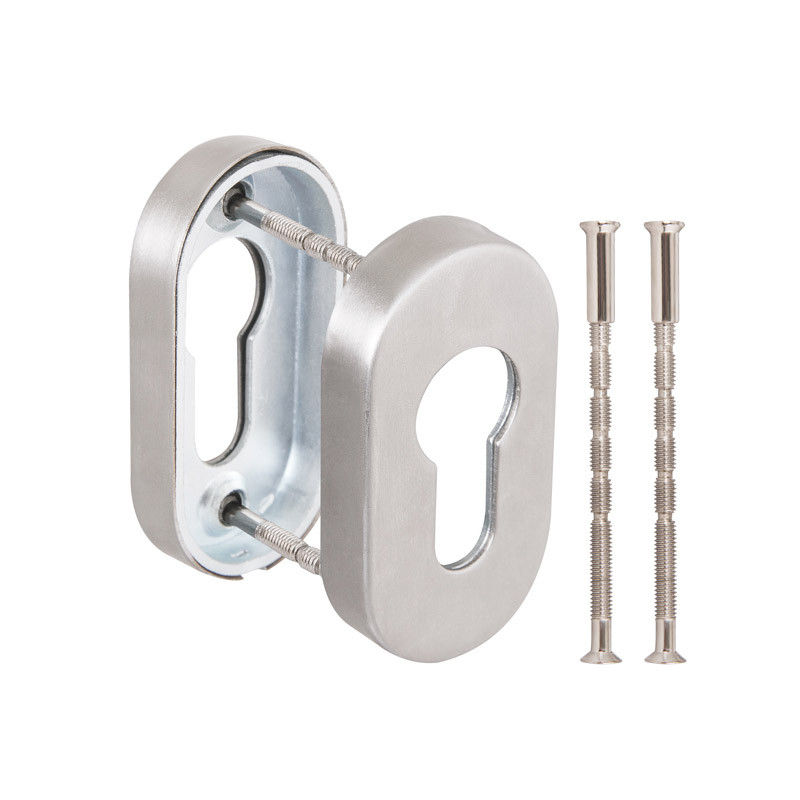 Накладка Fuaro (Фуаро) под цилиндр ET.R.DSS304-02P (DSS-02P-ET) INOX 304 (овальнове основание) Накладка Fuaro (Фуаро) под цилиндр ET.R.DSS304-02P (DSS-02P-ET) INOX 304 (овальнове основание)