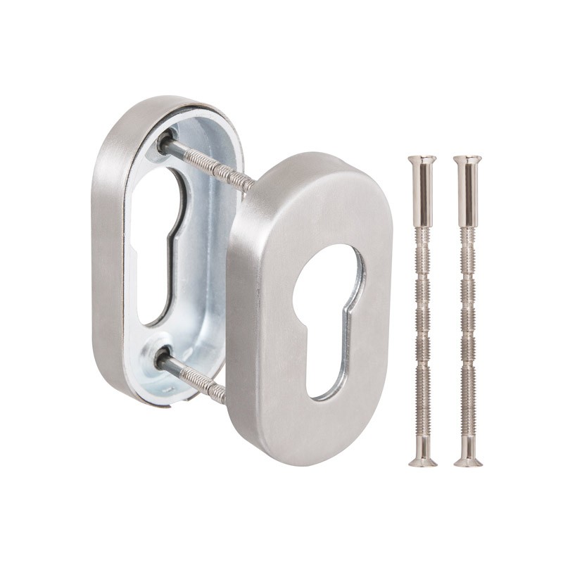 Накладка Fuaro (Фуаро) под цилиндр ET.R.DSS304-02P (DSS-02P-ET) INOX 304 (овальнове основание) 