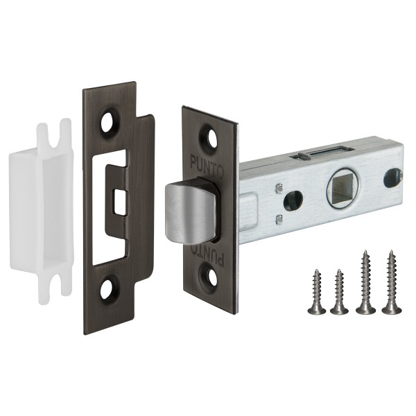 Защелка Punto (Пунто) врезная METL45-8 ( L45-8) GR графит Защелка Punto (Пунто) врезная METL45-8 ( L45-8) GR графит