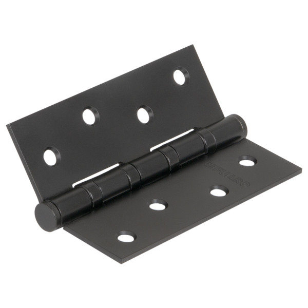 Петля Fuaro (Фуаро) универсальная IN4400U-BL BL (4BB/BL 100x75x2,5) черный матовый БЛИСТЕР 