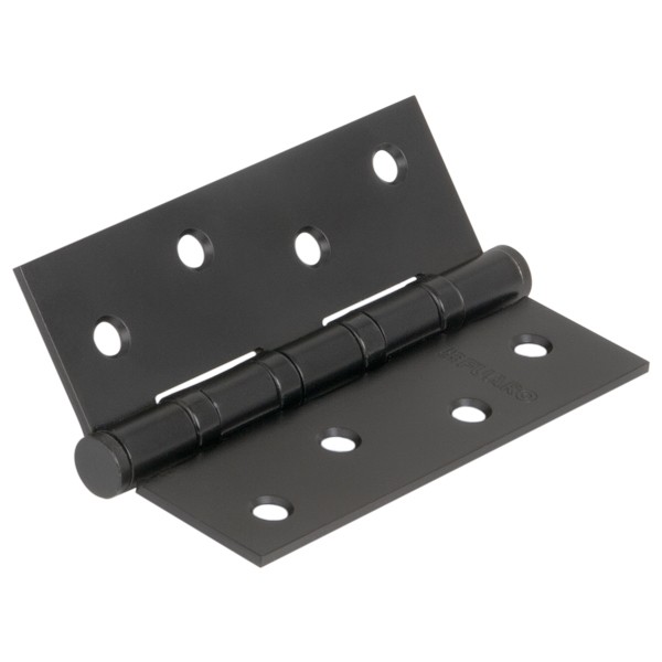 Петля Fuaro (Фуаро) универсальная IN4400U-BL BL (4BB/BL 100x75x2,5) черный матовый БЛИСТЕР 