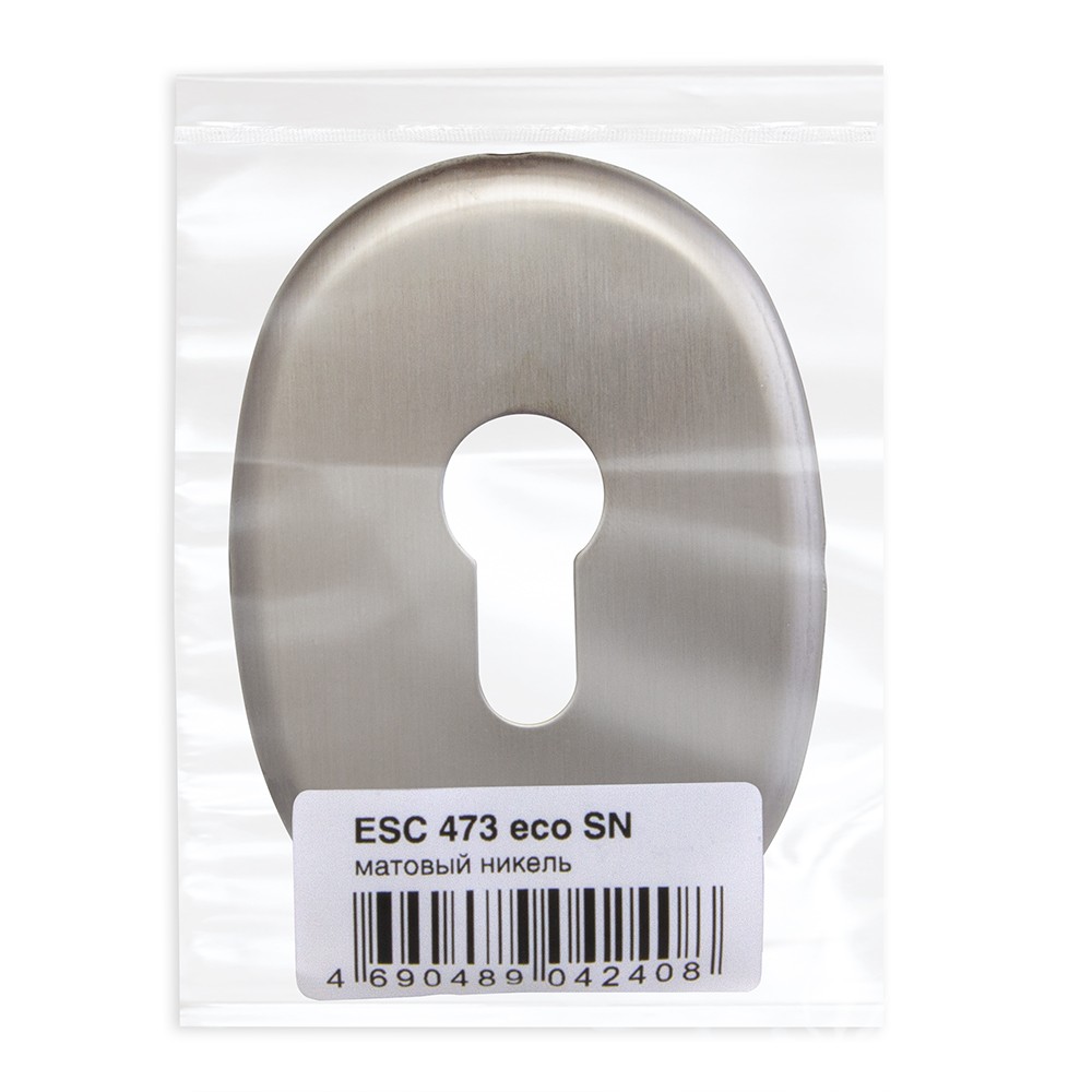 Накладка Fuaro (Фуаро) на цилиндр ESC.C.ECO/OV.473 (ESC 473) SN мат.никель 