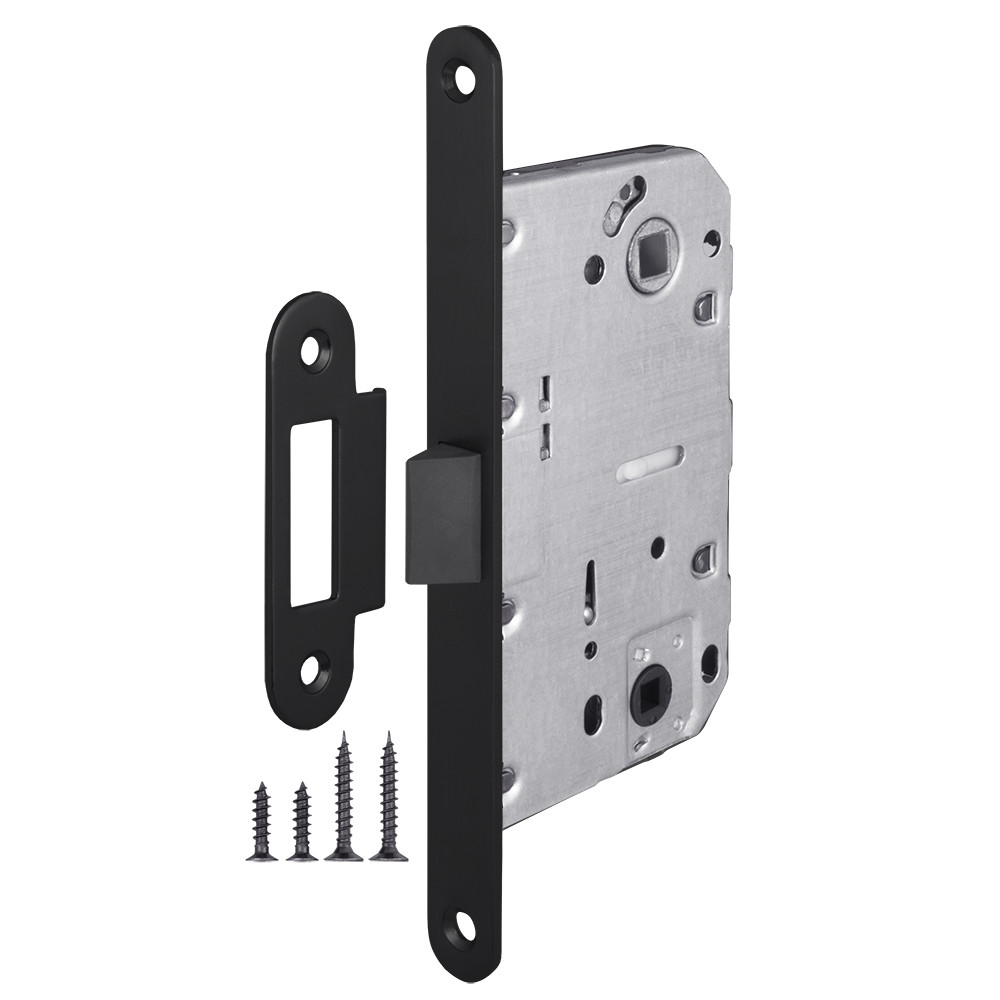 Защелка Ajax (Аякс) врезная PLASTLP96WC-50 BL черный Защелка Ajax (Аякс) врезная PLASTLP96WC-50 BL черный