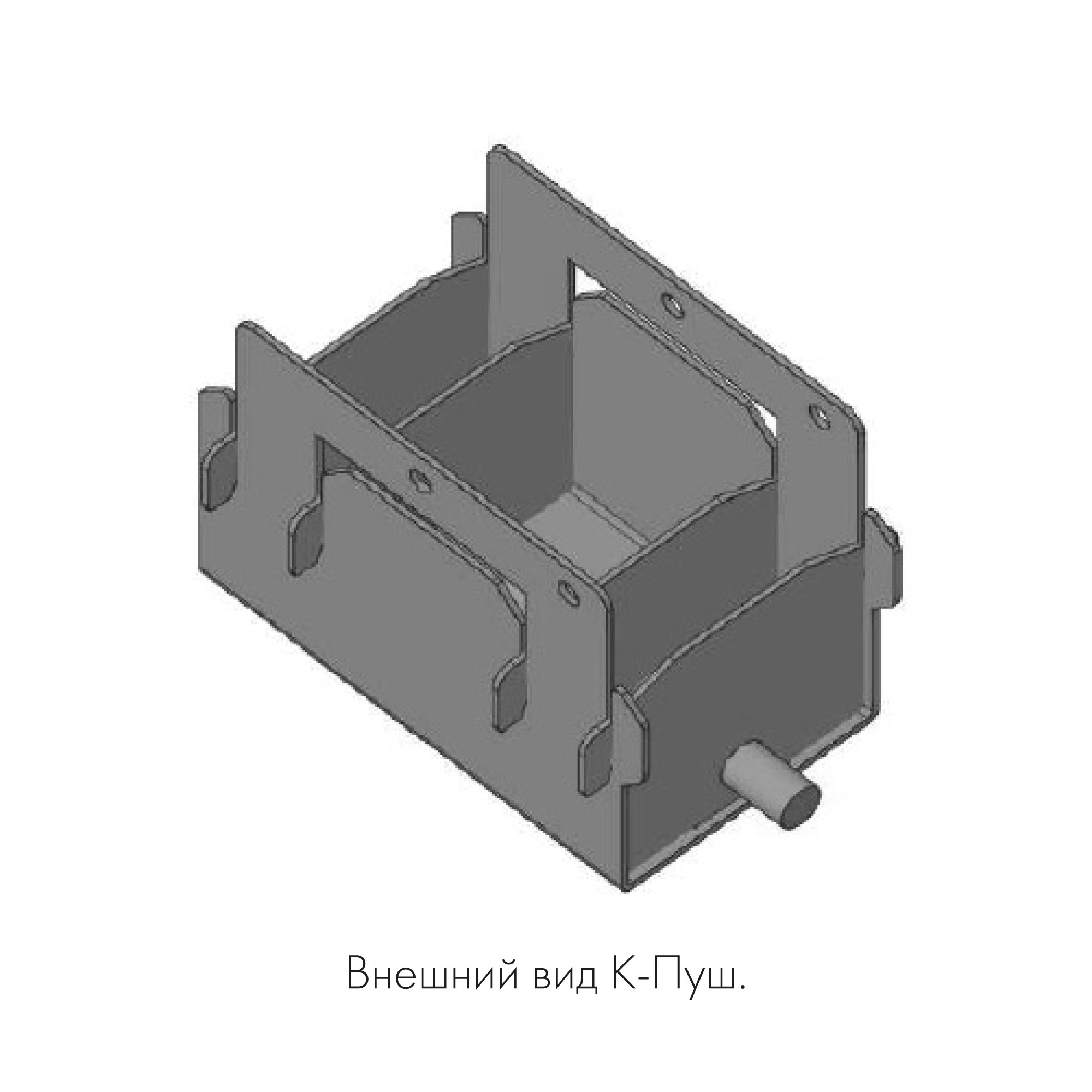 Толкатель Armadillo (Армадилло) скрытого монтажа SLD.Comfort-PENAL K-push 