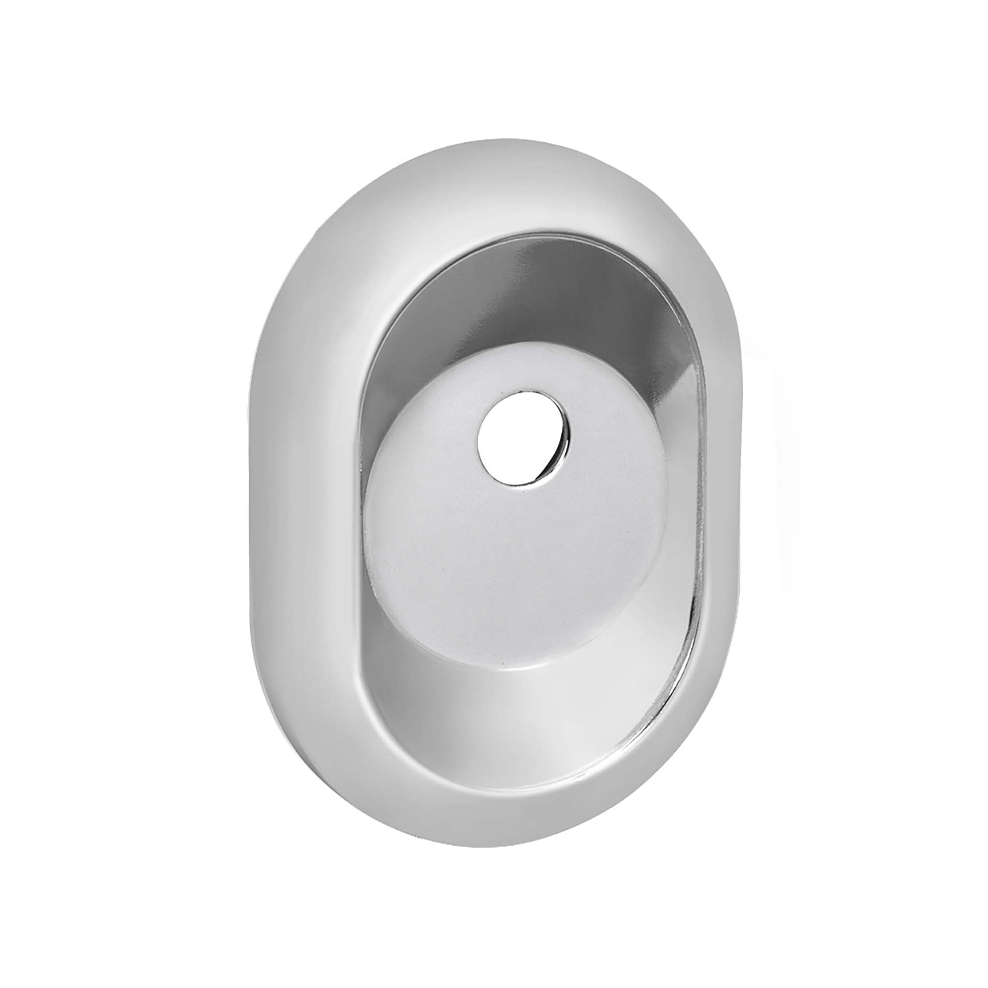 Накладка Fuaro (Фуаро) на шток цилиндра ESC.O/CRE/OV.14 (ESC-14-O) CP хром (2шт. в уп.,отгр. по 1 шт) 