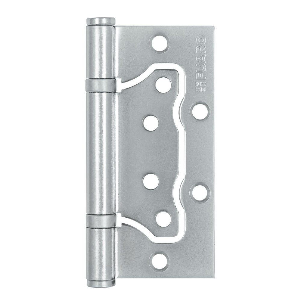 Петля Fuaro (Фуаро) универсальная без врезки IN4500W-BL PC (500-2BB/BL 100x2,5) перламутровый хром БЛИСТЕР 