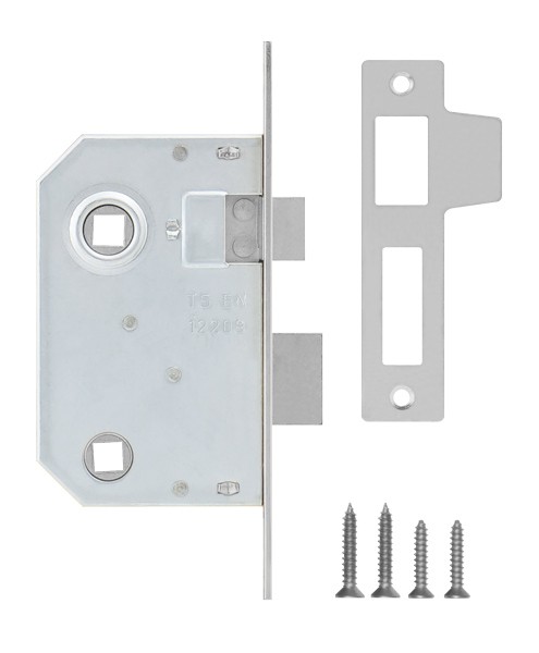 Защелка Kale kilit (Кале килит) врезная 251 WC (44 mm) (никель), прав. 