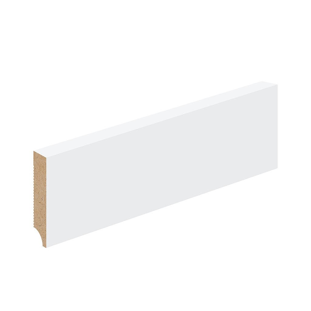 Плинтус S-70.16 White Silk Плинтус S-70.16 White Silk