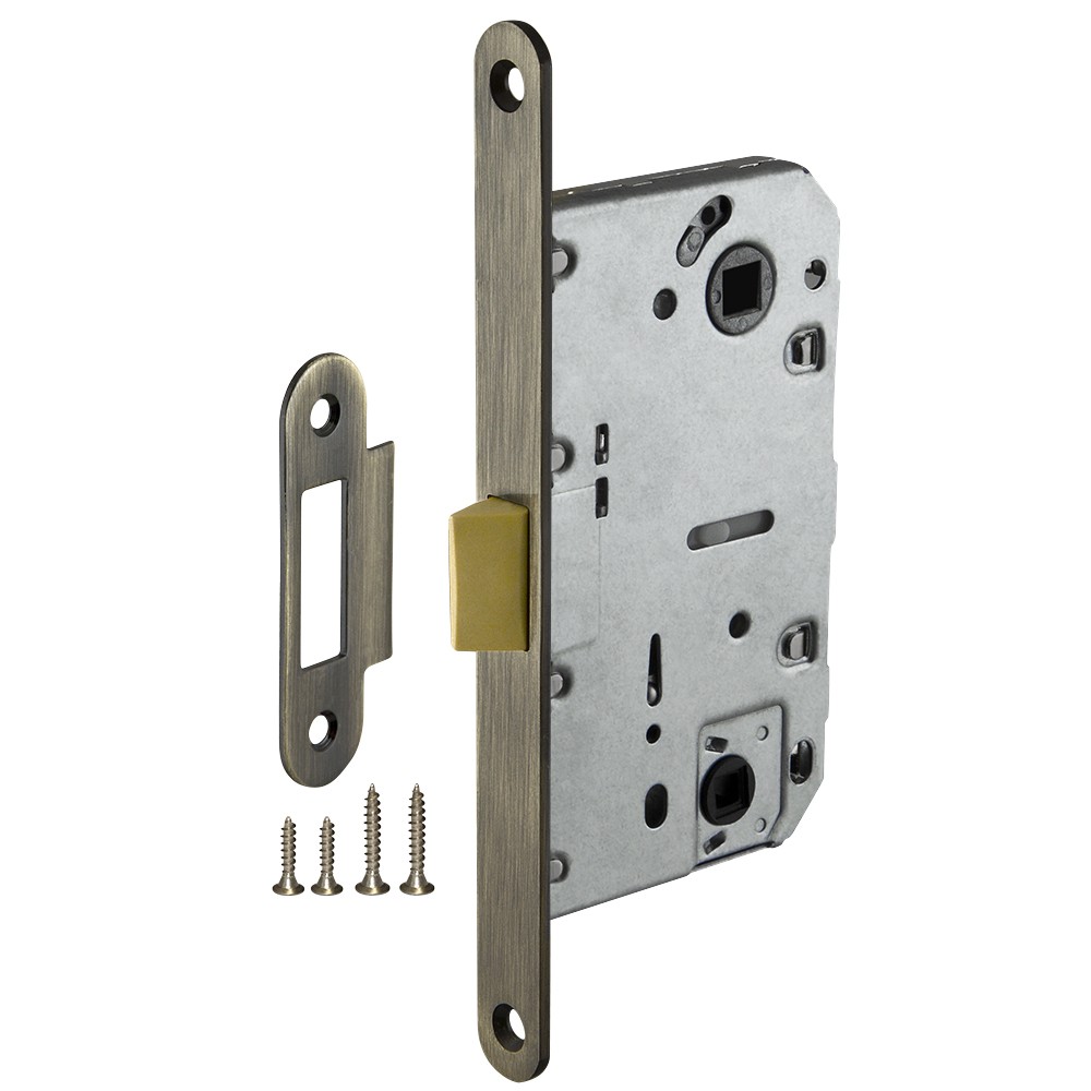 Защелка Ajax (Аякс) врезная PLASTLP96WC-50 AB бронза 