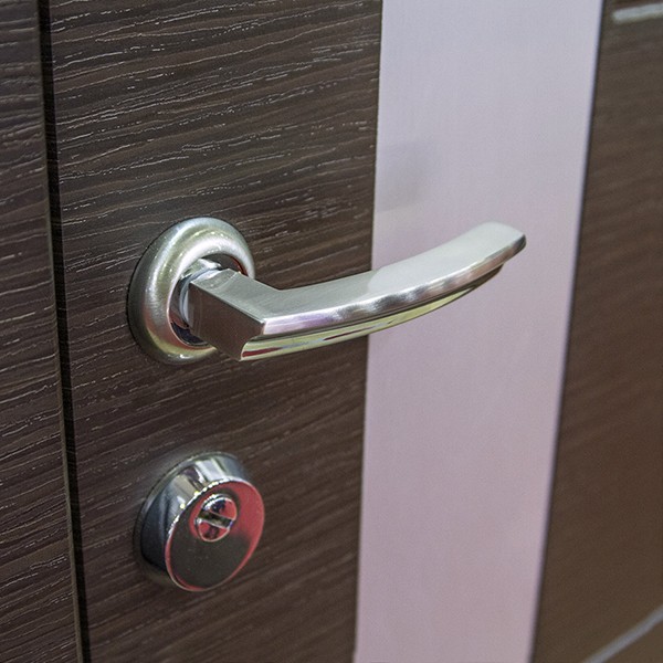 Ручка Fuaro (Фуаро) раздельная R.AR54.ALFA (ALFA AR) 140mm SN/CP-3 матовый никель/хром 