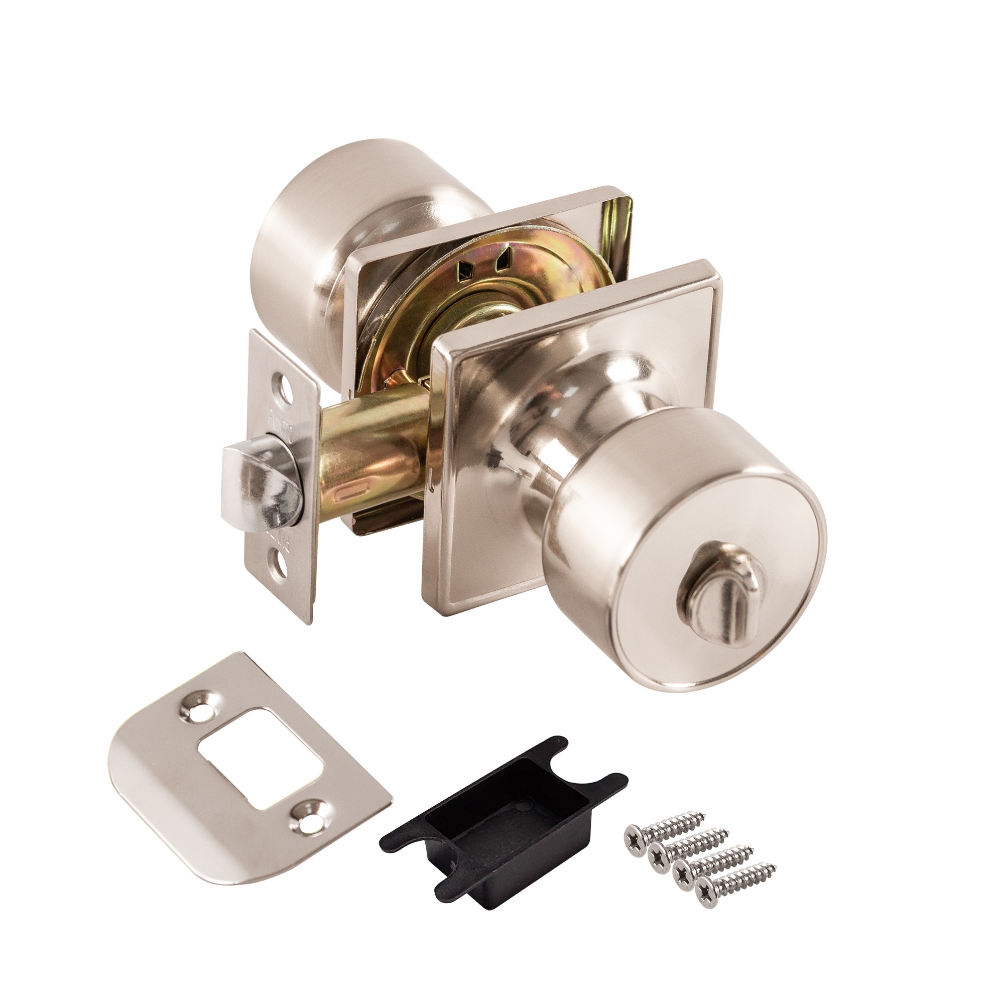 Ручка Punto (Пунто) защелка DK772/BL SN-BK (фик.) никель Ручка Punto (Пунто) защелка DK772/BL SN-BK (фик.) никель