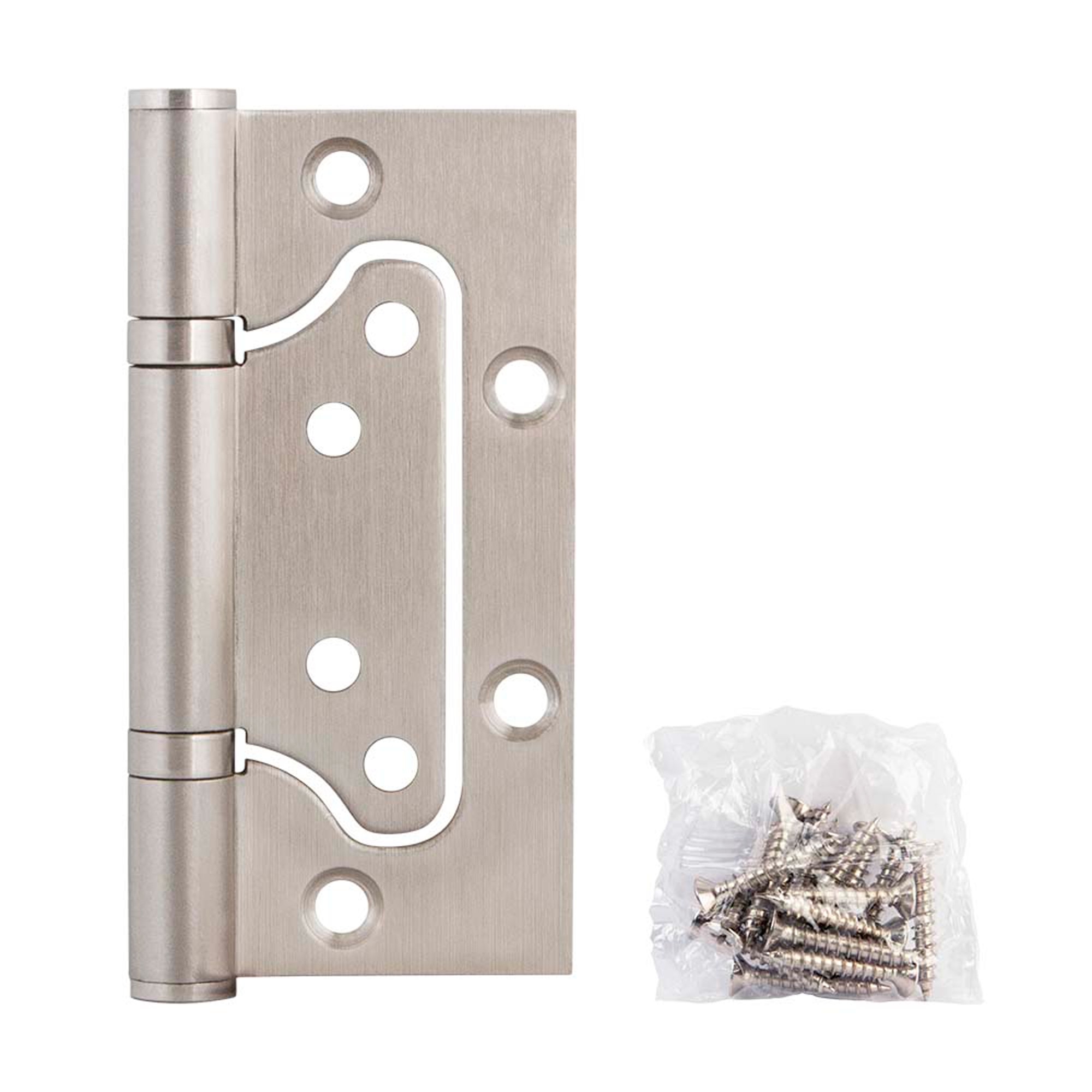 Петля Fuaro (Фуаро) из нержавейки универсальная без врезки IN4500W INOX 304 (500-2BB 100x2,5) 