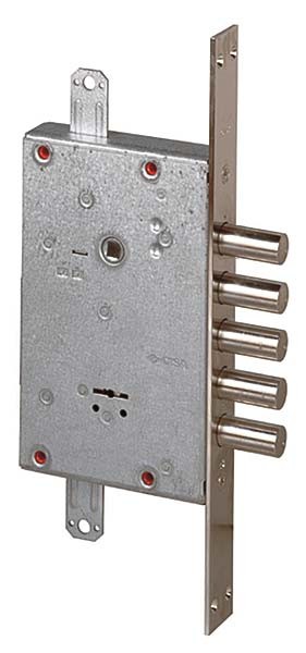 Замок Cisa (Чиза) врезной сувальдный 57.525.48 (инд. упаковка), ключ 60 мм 