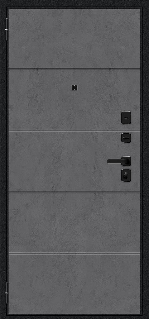 Граффити-1 Инсайд/SBlack Букле черное/Slate Art