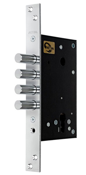 Корпус Mettem (Меттэм) врезного замка ЗВ1 711.0.0 (никель) 