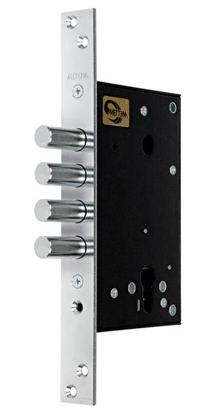 Корпус Mettem (Меттэм) врезного замка ЗВ1 711.0.0 (никель) 
