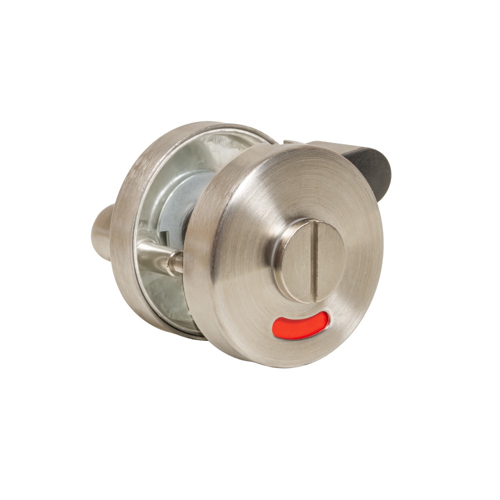 Ручка Fuaro (Фуаро) поворотная BK8.R.DSS304-button с индикатором INOX 304 