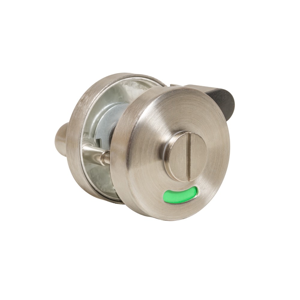 Ручка Fuaro (Фуаро) поворотная BK8.R.DSS304-button с индикатором INOX 304 